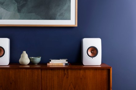 These KEF wireless bookshelf speakers are $300 off at Crutchfield