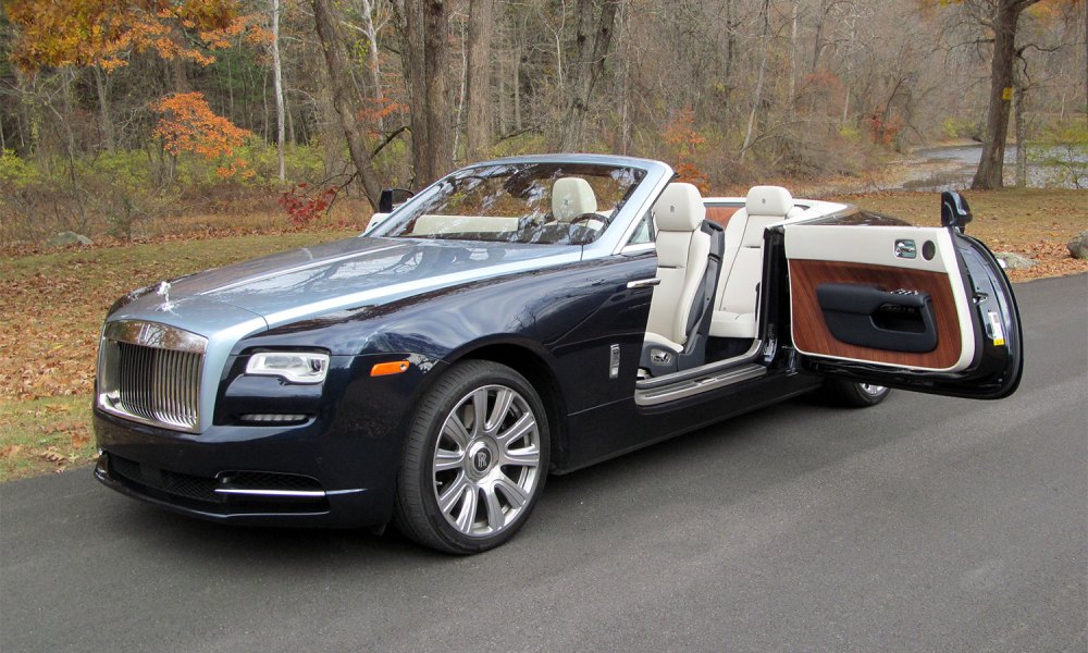 2016 rolls royce dawn review door open