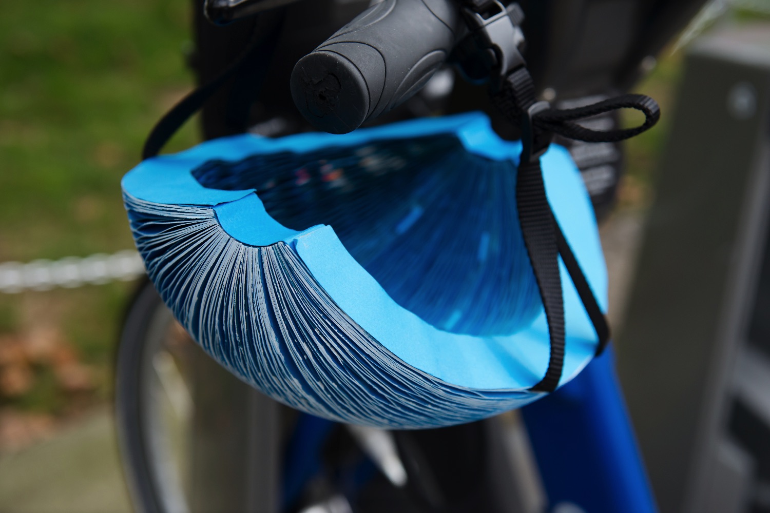 Cardboard discount helmet bike