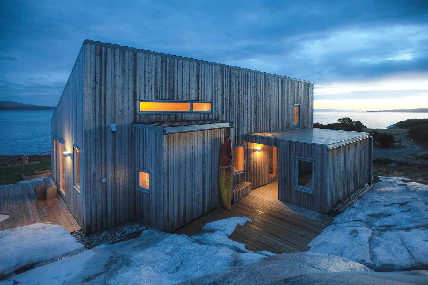 Norwegian Cabin Built Entirely Using Wood Harvested On-Site | Digital ...