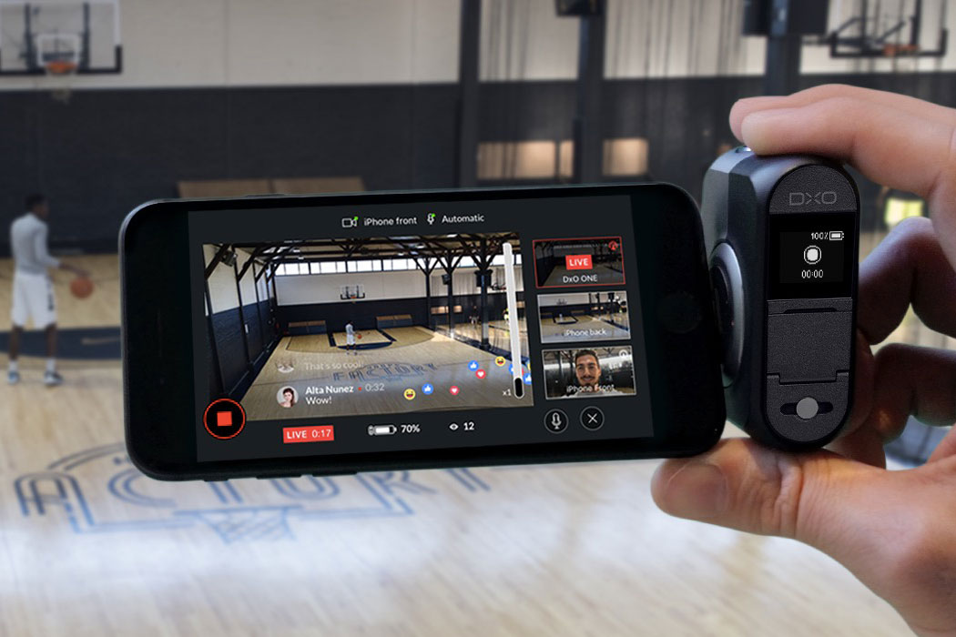 DxO One Update Adds Multicam Facebook Live Streaming | Digital Trends