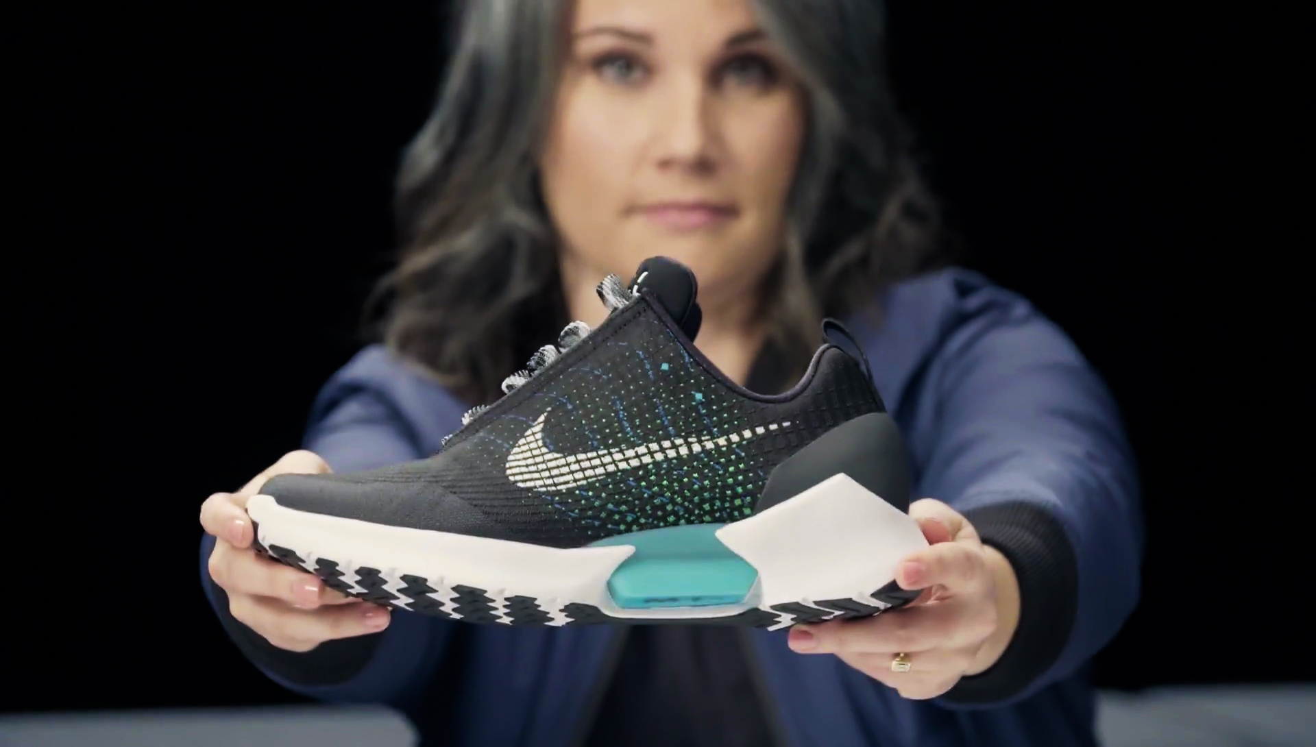 Nike Designer Shares First Prototype of Self-Lacing Shoes