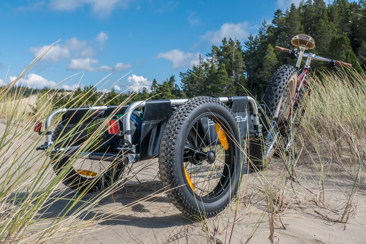 Burley fat store bike trailer