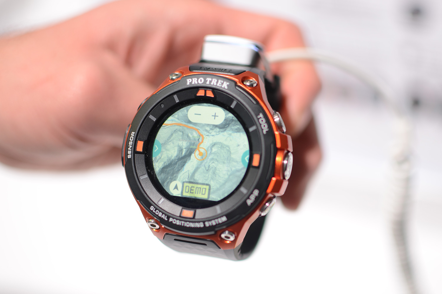 Casio's WSD-F20 Runs Android Wear 2.0, Adds GPS | Digital Trends