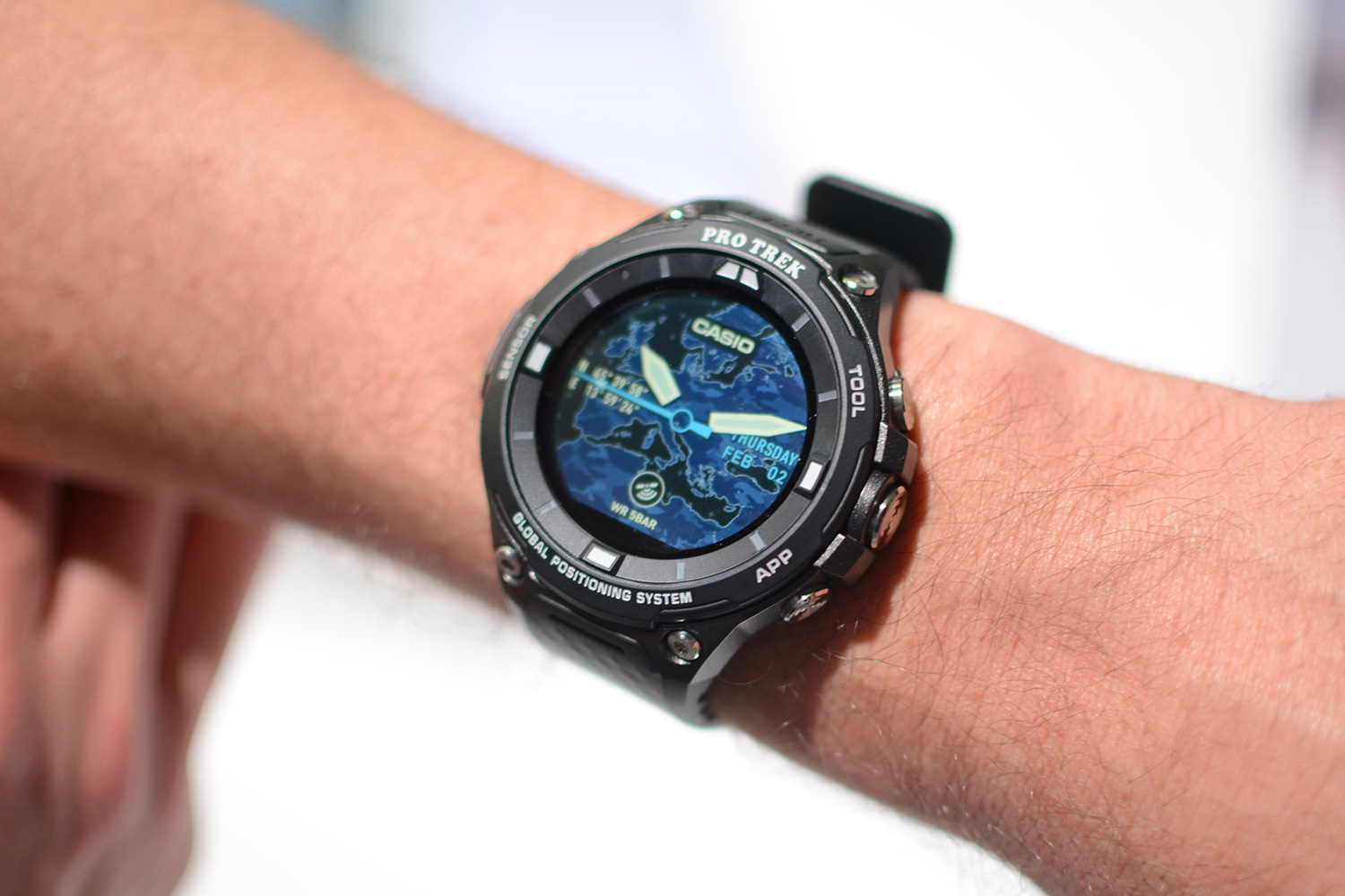 Casio's WSD-F20 Runs Android Wear 2.0, Adds GPS | Digital Trends