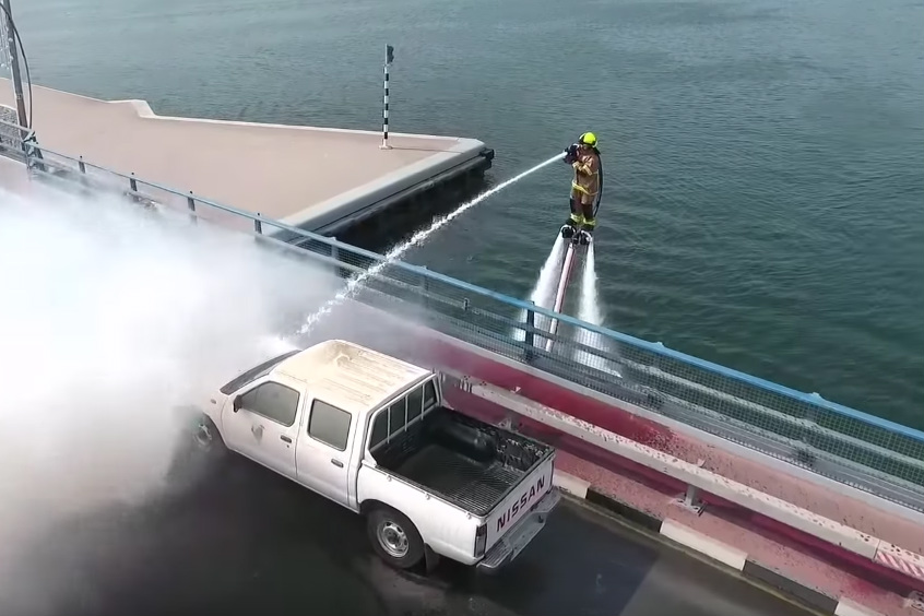 Dubai to give firefighters jetpacks