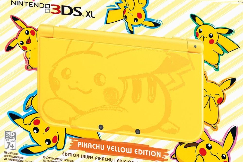 Pikachu Yellow Edition New Nintendo 3DS XL Launches in February