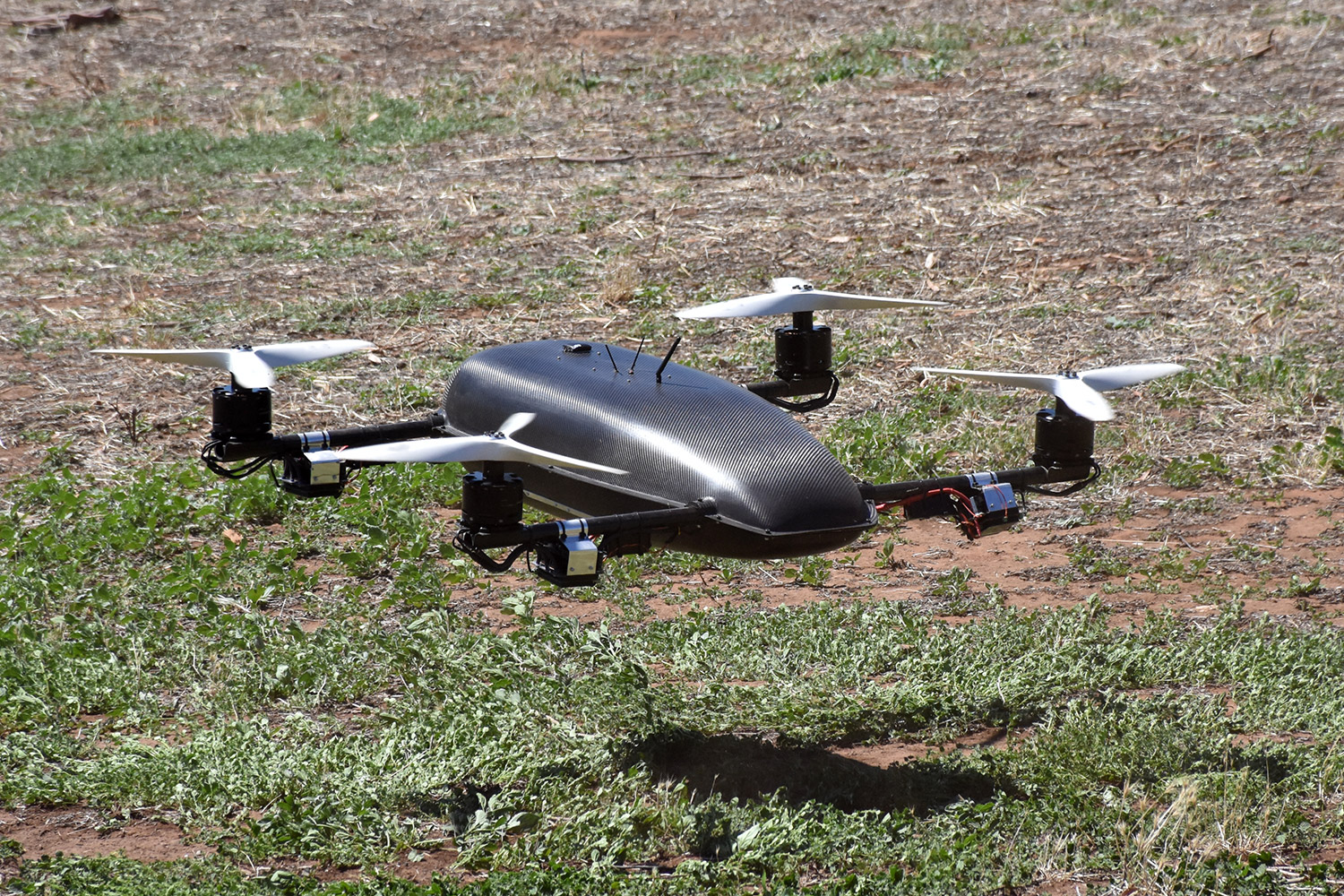 Giant store drone racing