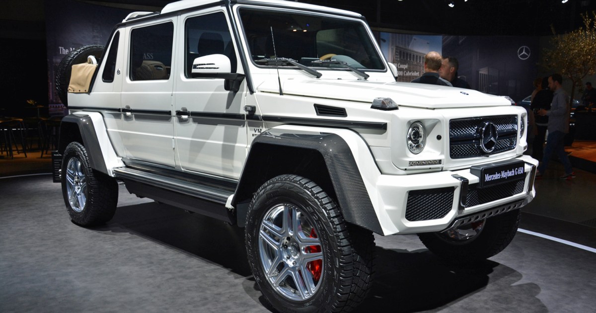 Mercedes-Maybach G650 Landaulet | News, Specs, Pictures, Performance ...