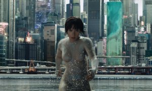 Scarlet Johannson in "Ghost in the Shell" (2017).