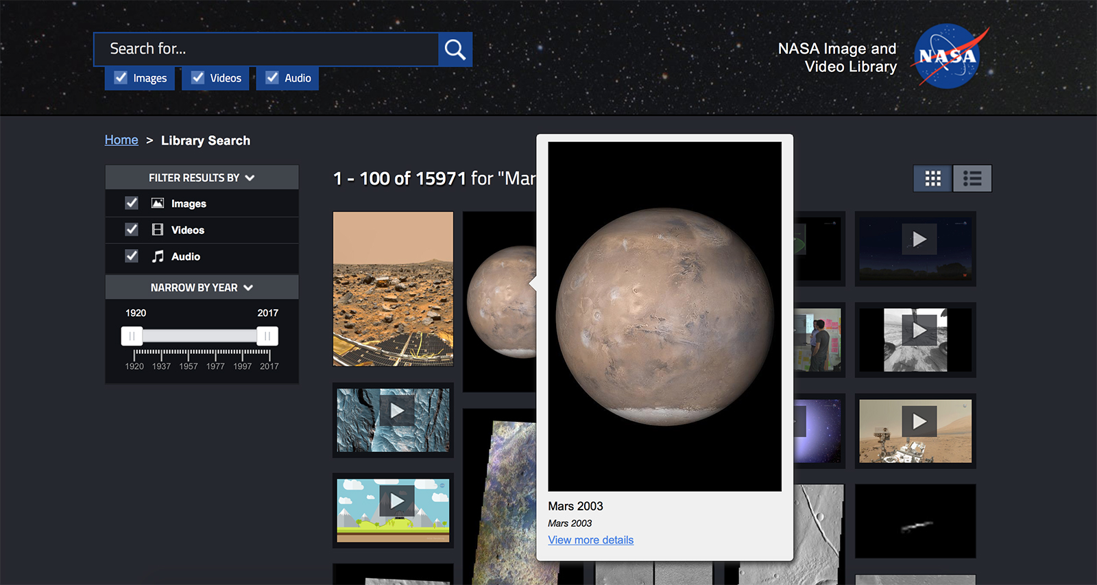 NASAs New Image Search Means Easier Space Photo Exploration | Digital ...