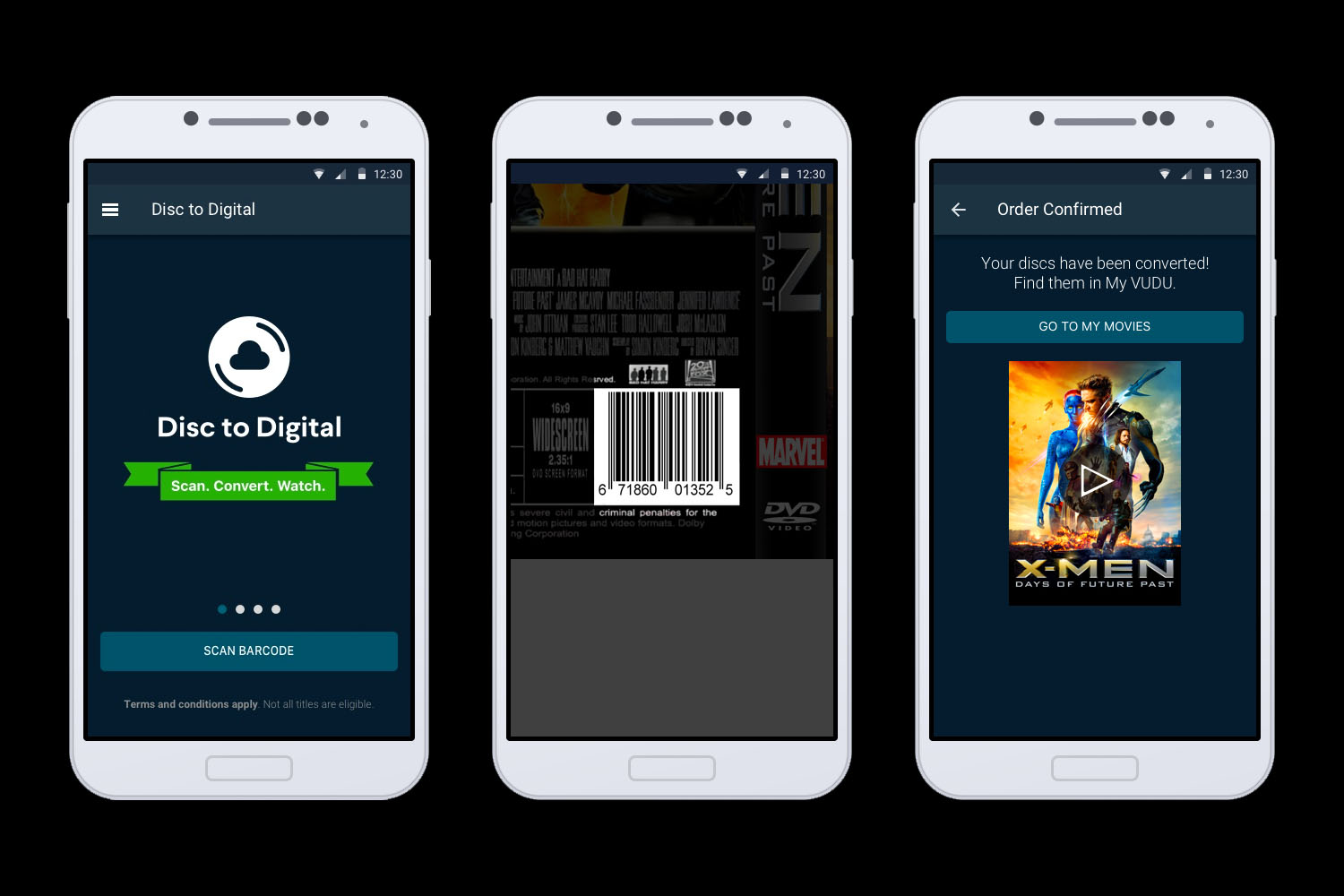 Vudu Launches Mobile DisctoDigital For Bluray, DVD Discs Digital