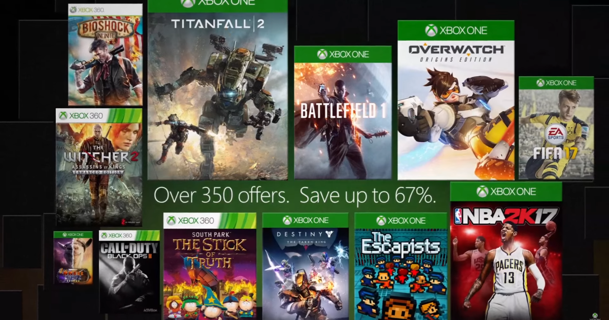 Xbox Live Gold and games discounted during Xbox store spring sale