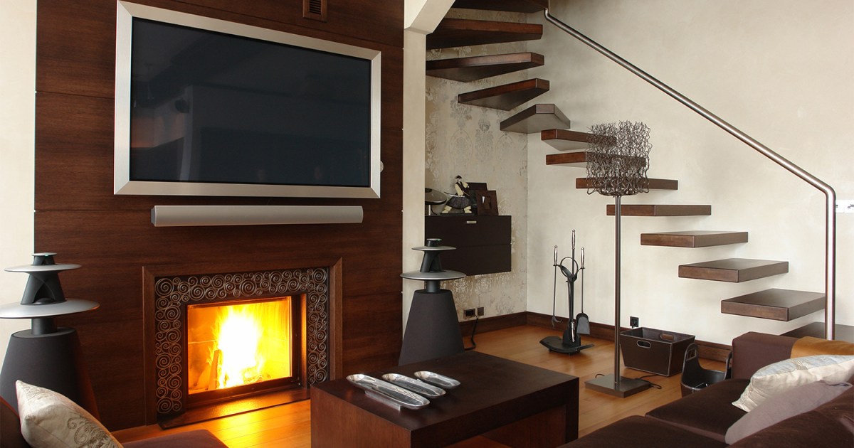 6 Pro Tips For Making A TV Above Your Fireplace Work