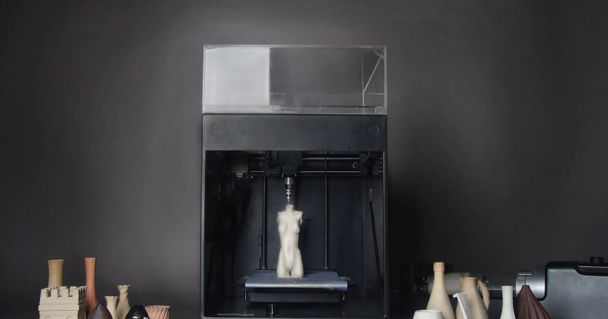 This 3D Clay Printer Gives Bowls And Vases A 21st-Century Spin ...