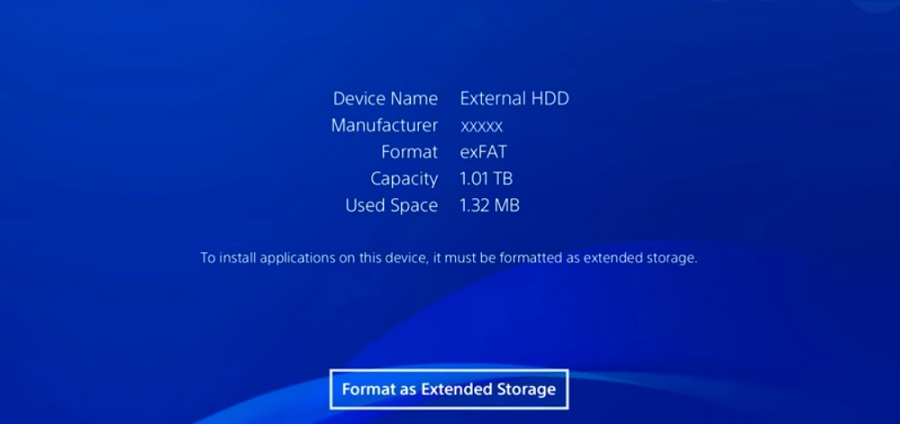 how to format wd elements 3.0 for ps4