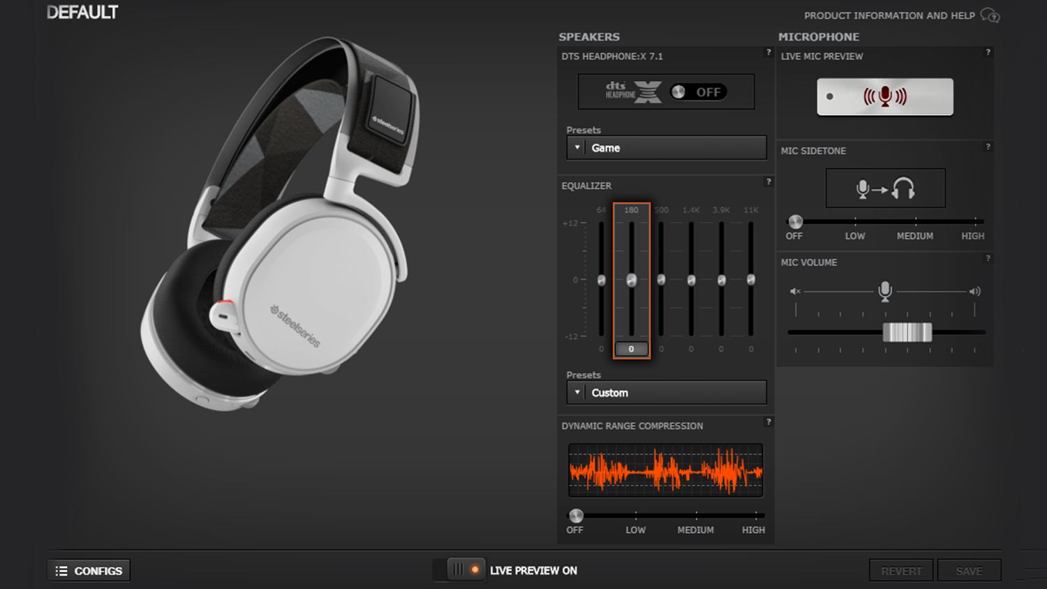 Arctis 7 online dimensions