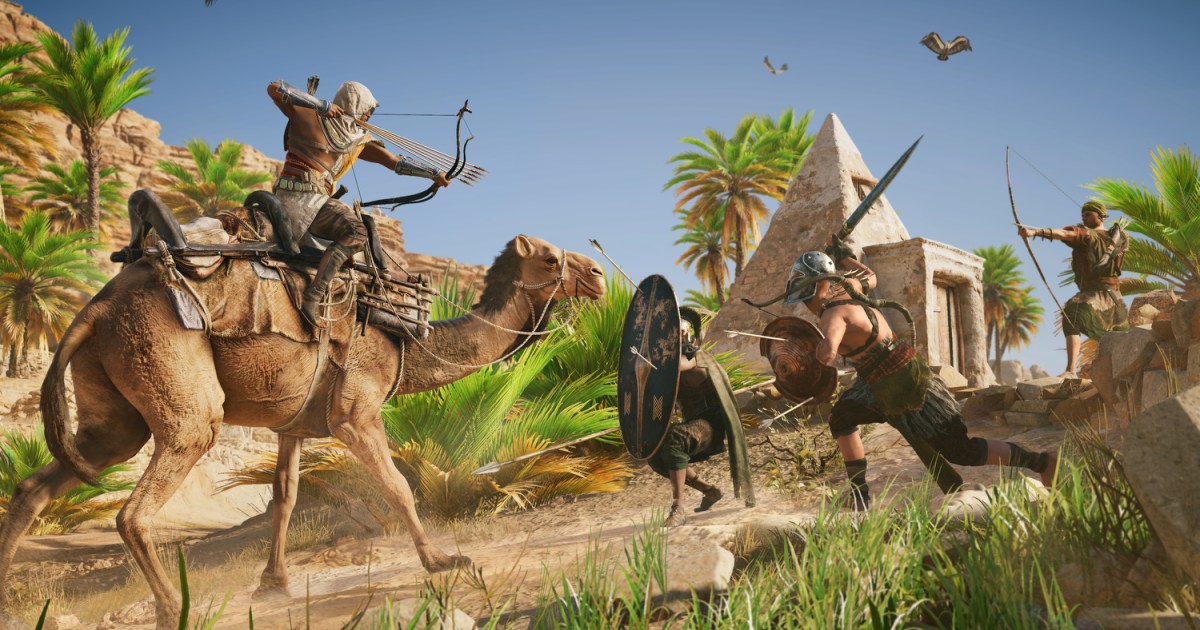 E3 2017: Assassin's Creed Origins Gameplay and Behinds the Scenes Videos 