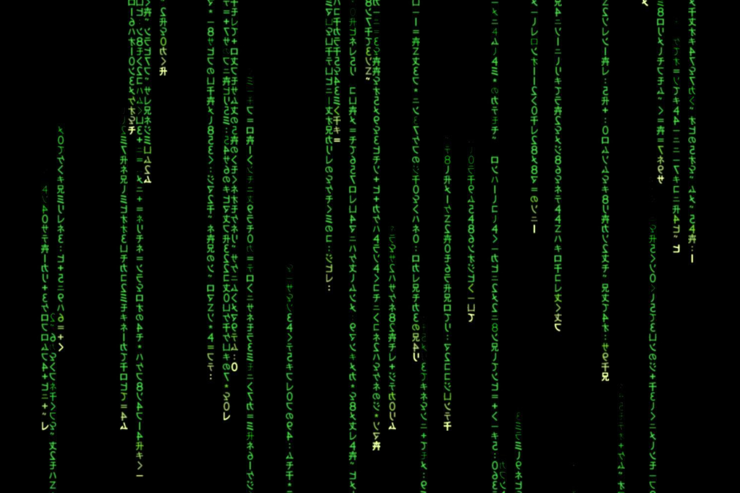 cnet the matrix screensaver