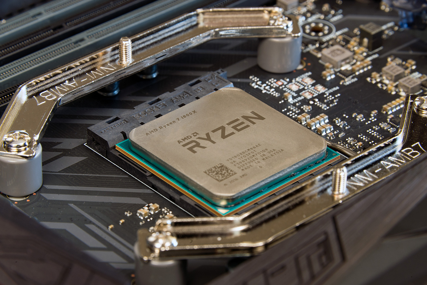 CPU AMD Rizen 7 no soquete