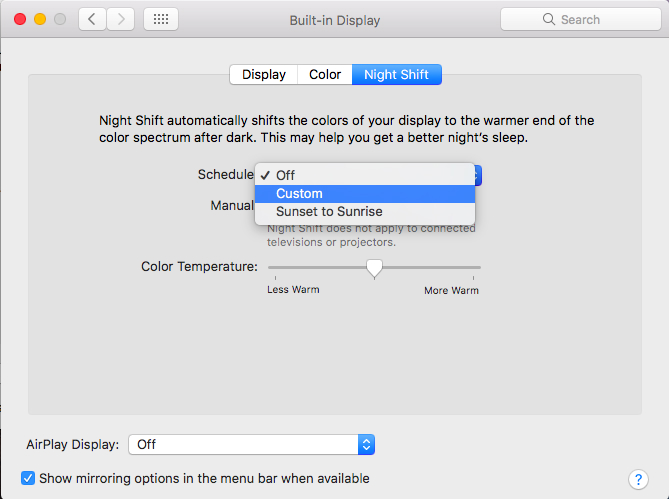 reduce blue light macbook