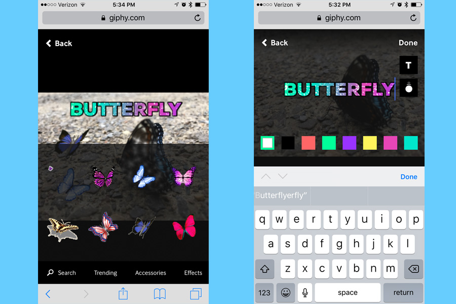 Giphy launches its GIF Maker tool for mobile browsers