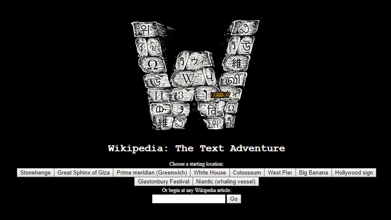 Conheça o curioso jogo de aventura Wikipedia: The Text Adventure