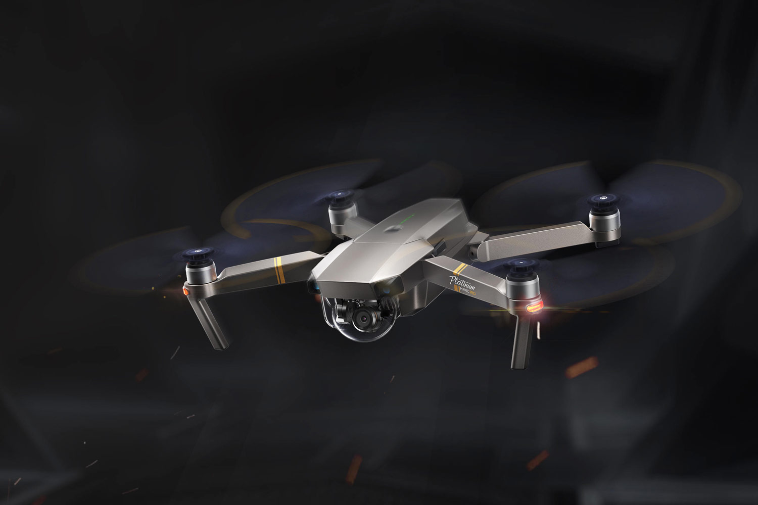 Mavic pro platinum first hot sale flight