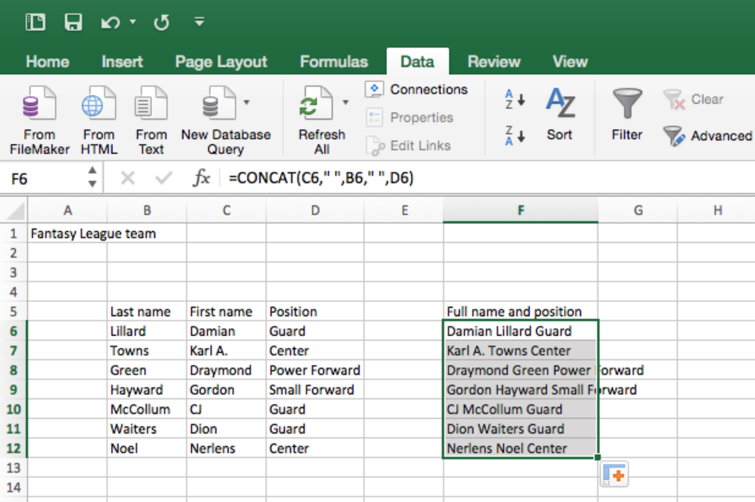 The Best Microsoft Excel Tips And Tricks To Get You Started Digital   Excel Concat 3 