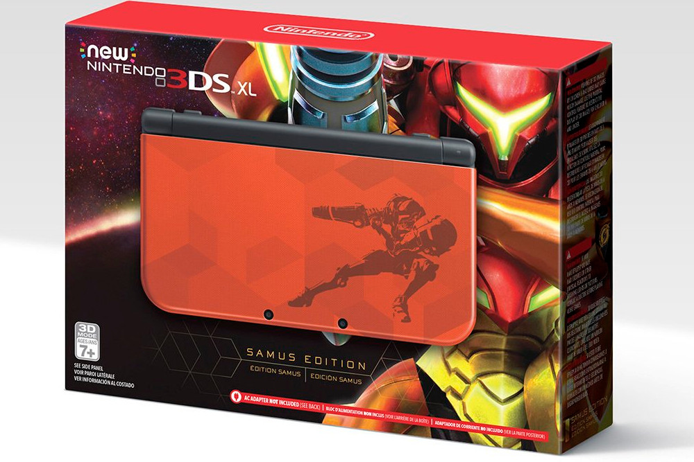 Nintendo Unveils Limited Edition Metroid-Themed 3DS XL Console