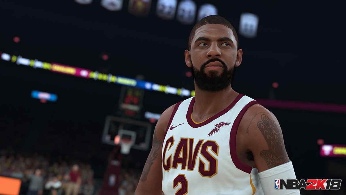 Kyrie hot sale nba 2k18