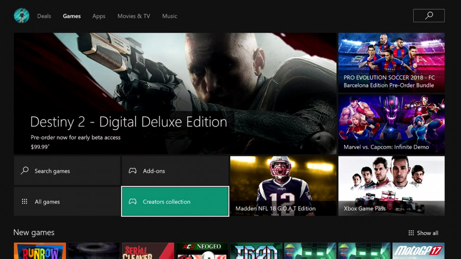 Xbox All Access, Video Game Collections