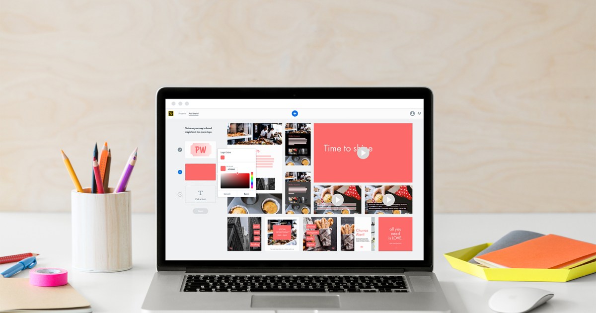 Adobe Spark Will Now Customize Graphics, Video And Pages In Just Three 