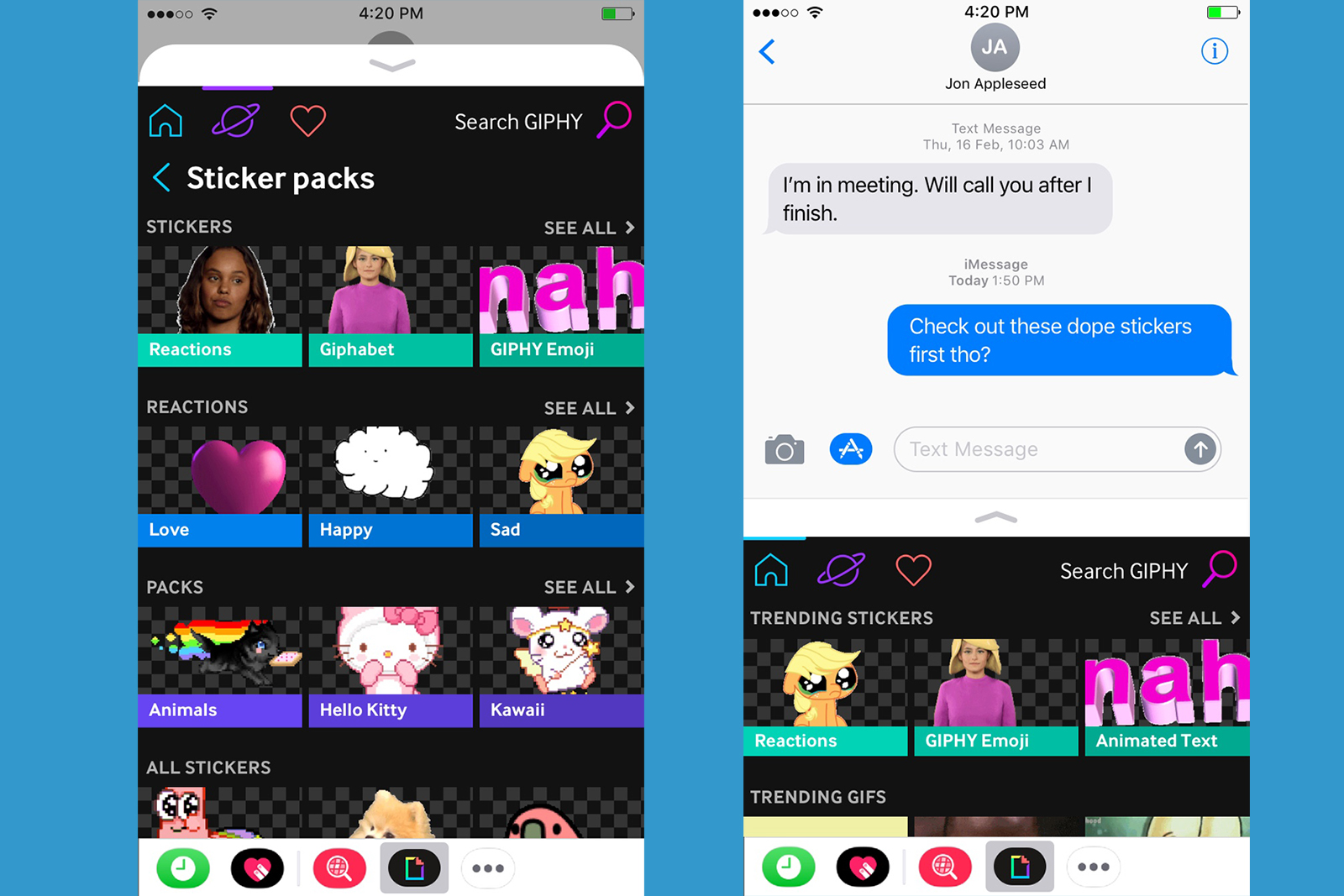 Giphy Stickers Expands To More Apps And Even Websites | Digital Trends