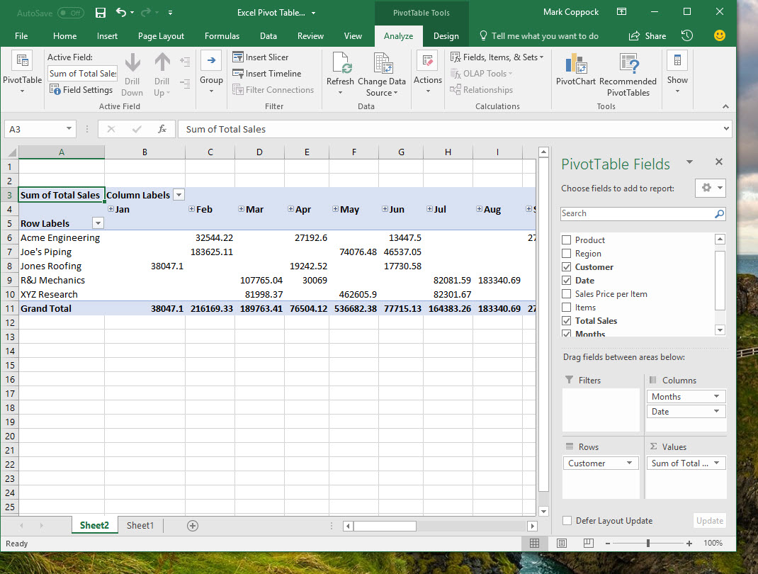 How to create a pivot table in Excel to slice and dice your data