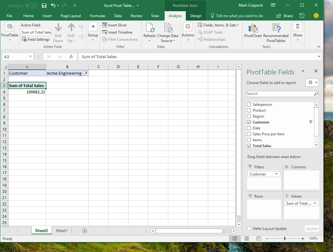 How to create a pivot table in Excel to slice and dice your data