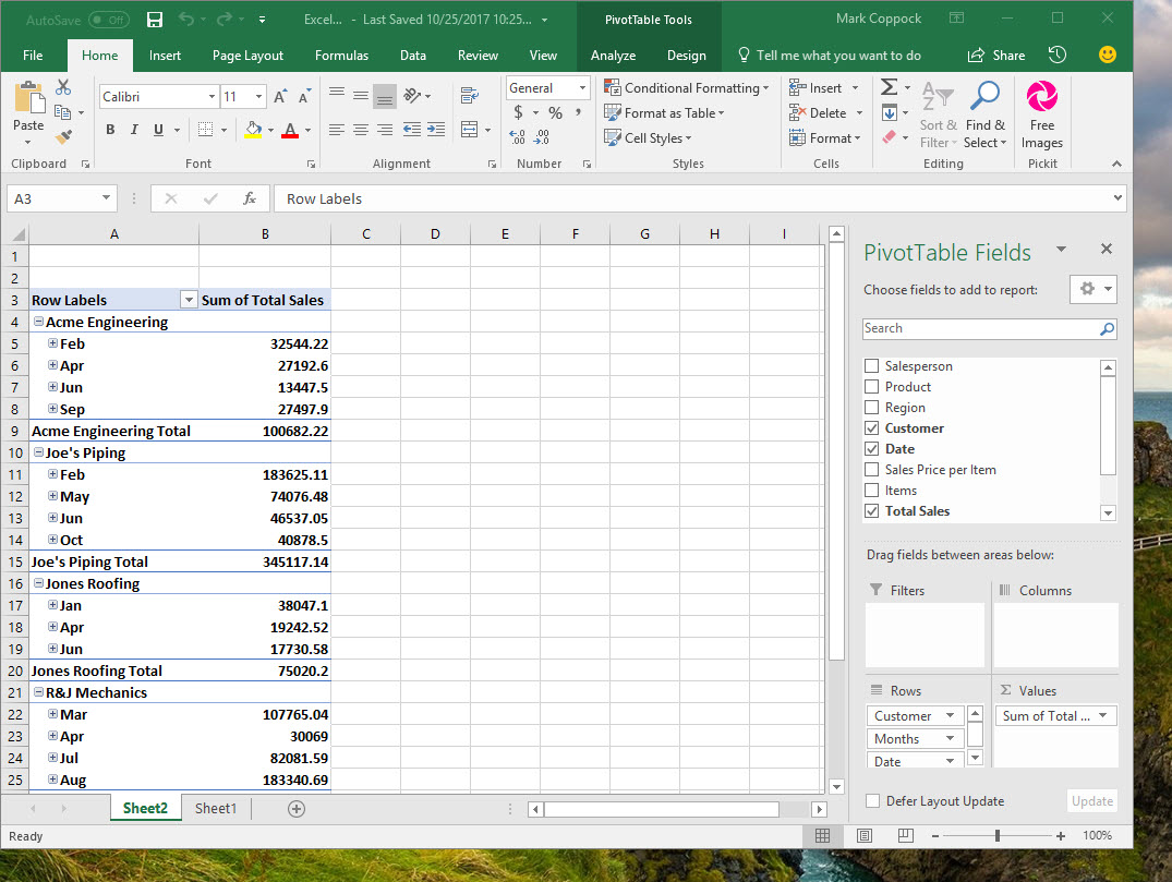 How to create a pivot table in Excel to slice and dice your data