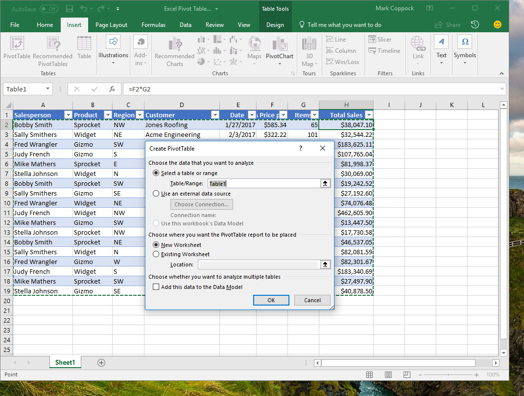 How to create a pivot table in Excel to slice and dice your data