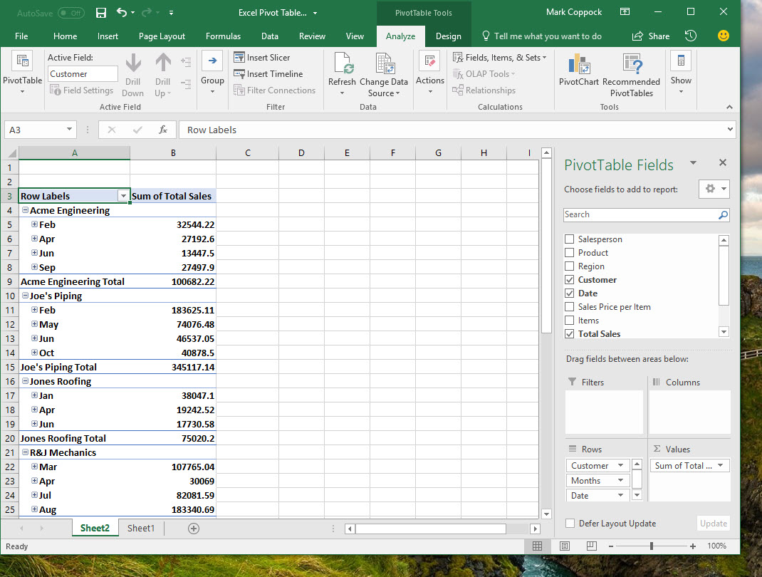 How to create a pivot table in Excel to slice and dice your data