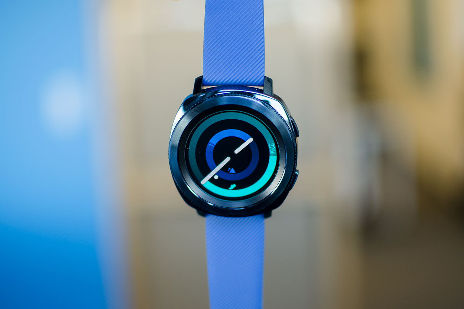 Samsung gear sale sport blue review