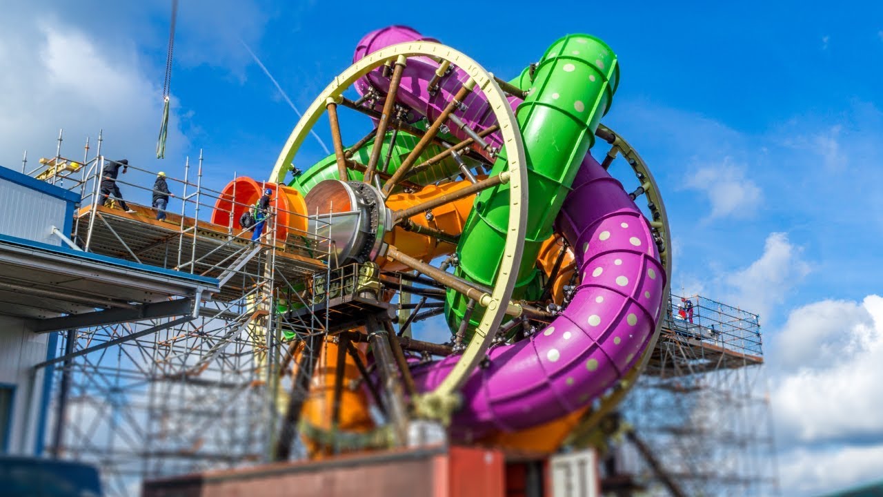 Slidewheel is the Insane Water Slide Ferris Wheel Hybrid of Your