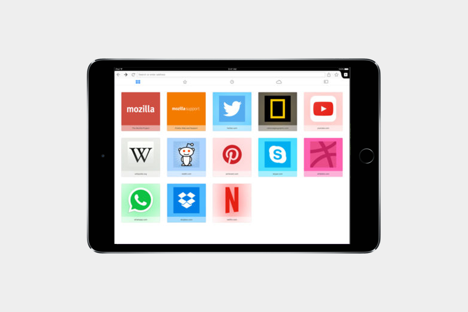 Get the tablet experience you deserve with Firefox for iPad