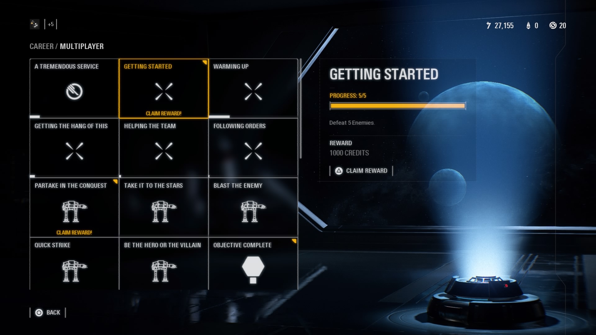 Star Wars Battlefront 2 Milestones