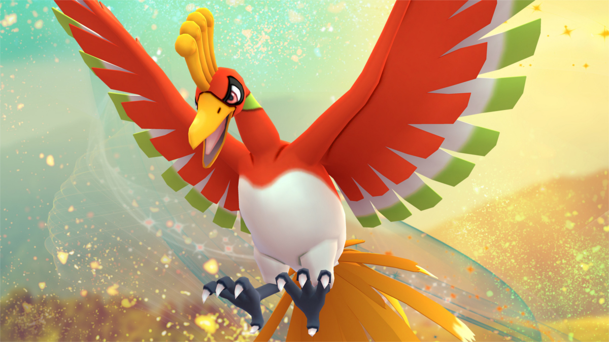 Pokemon GO Adds Shiny Ho-Oh for Johto Festival Week