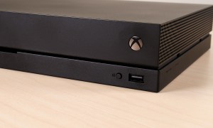 Xbox One X review logo