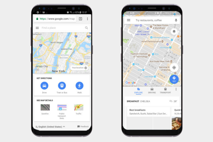 Google Launches Maps Go For Low-End Android Devices | Digital Trends