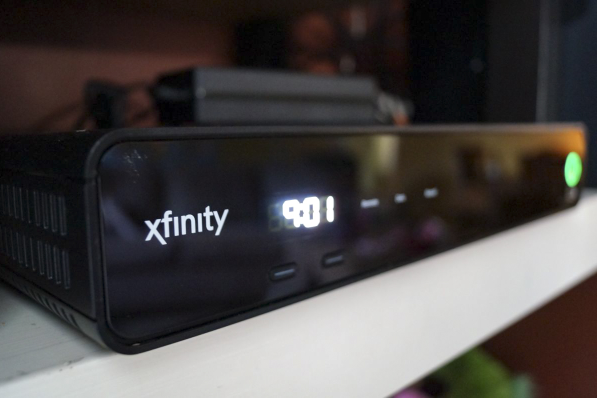 xfinity tv cable box not working