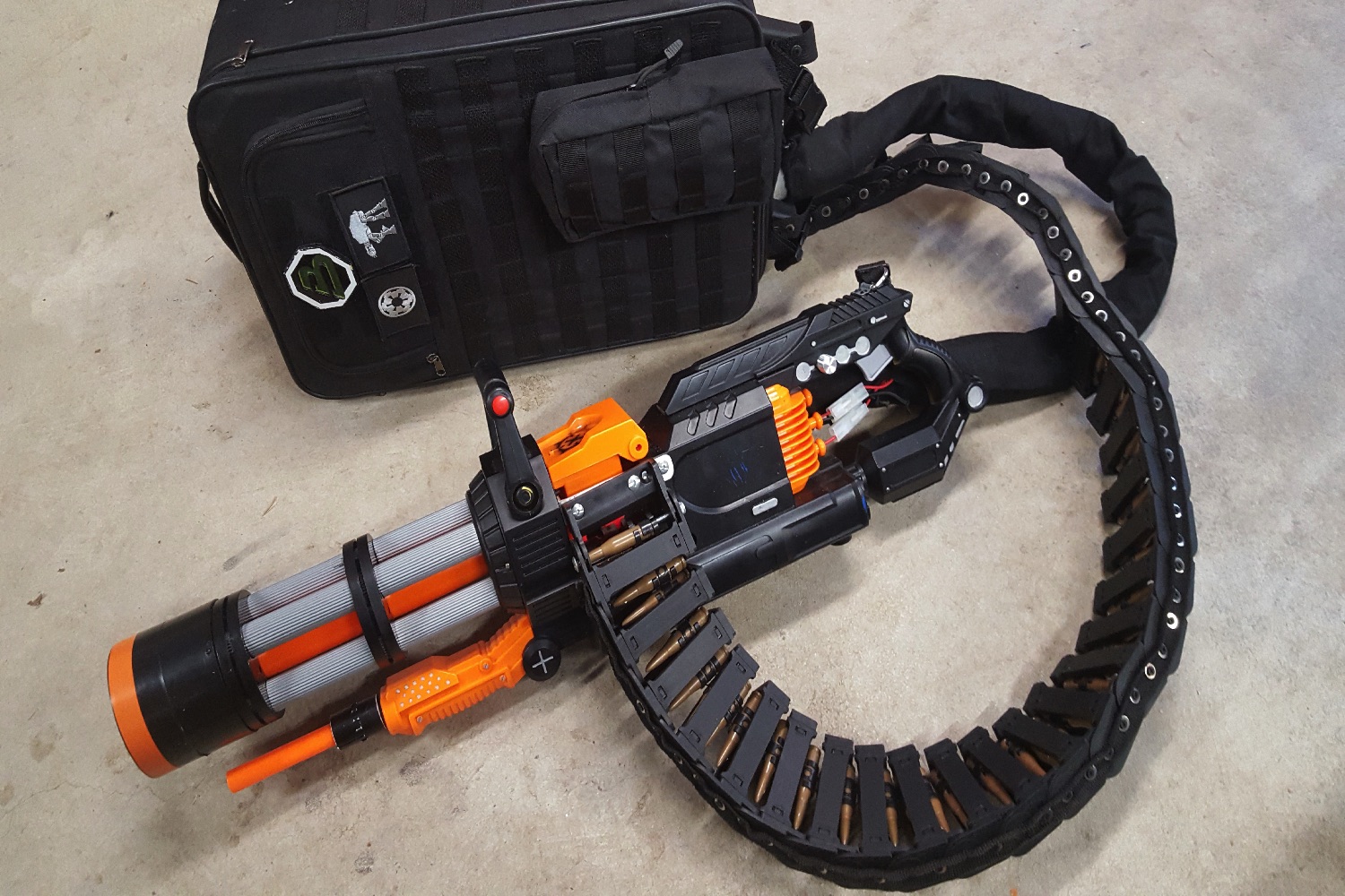 Nerf rival outlet minigun