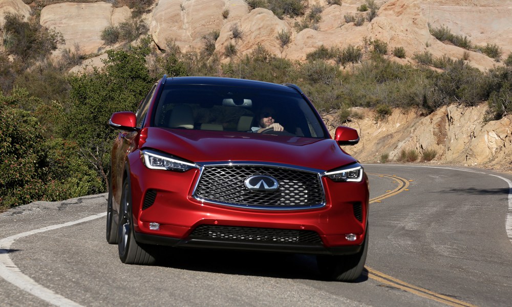 2019 Infiniti QX50 first drive review driving close