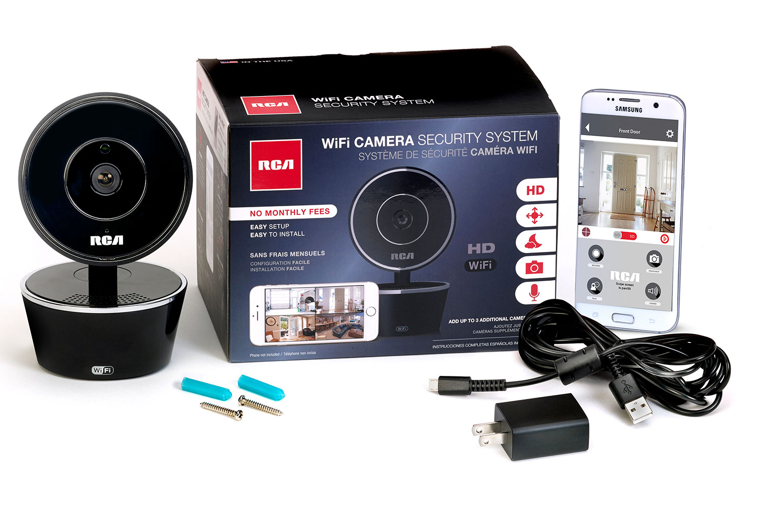 Rca home security clearance spotlight wireless camera